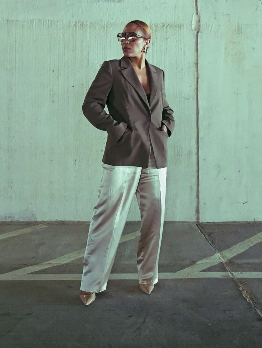 Caslon Pinstripe Blazer